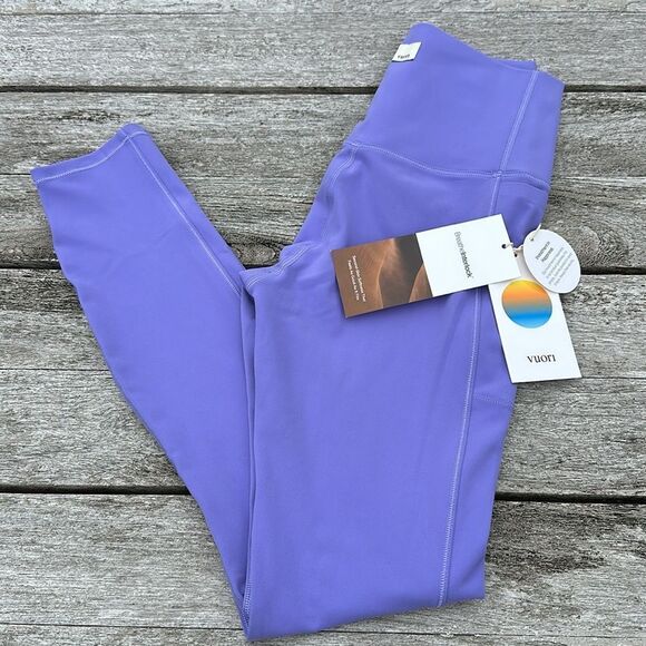 VUORI Studio Pocket Legging Performance Leggings PURPLE Violet SIZE XS NWT - Picture 1 of 7